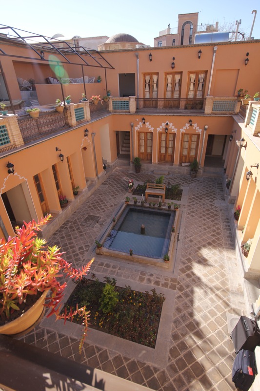 En Armenisk kyrka i Esfahan. Helvetet illustreras.